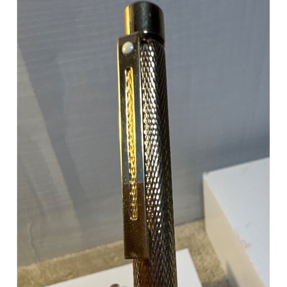 Sheaffer Pen and Pencil Set Gold Electroplated With Textured & Smooth Lady - Picture 8 of 9
